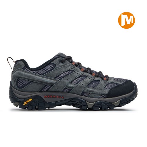 Merrell Moab 2 Ventilator Mens Hiking Shoes Dark Grey UK.LBAZ
